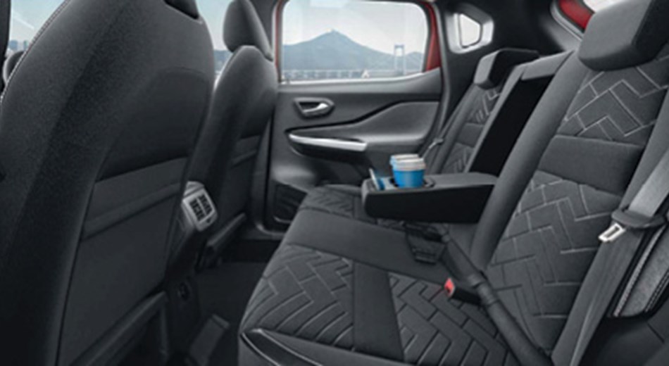 Nissan Magnite Interior Back seat