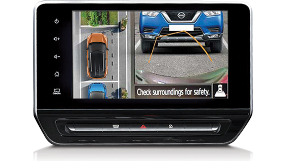 VISTA TRASEIRA COM ESTACIONAMENTO LINHAS DE ORIENTAÇÃO-Vehicle Feature Image