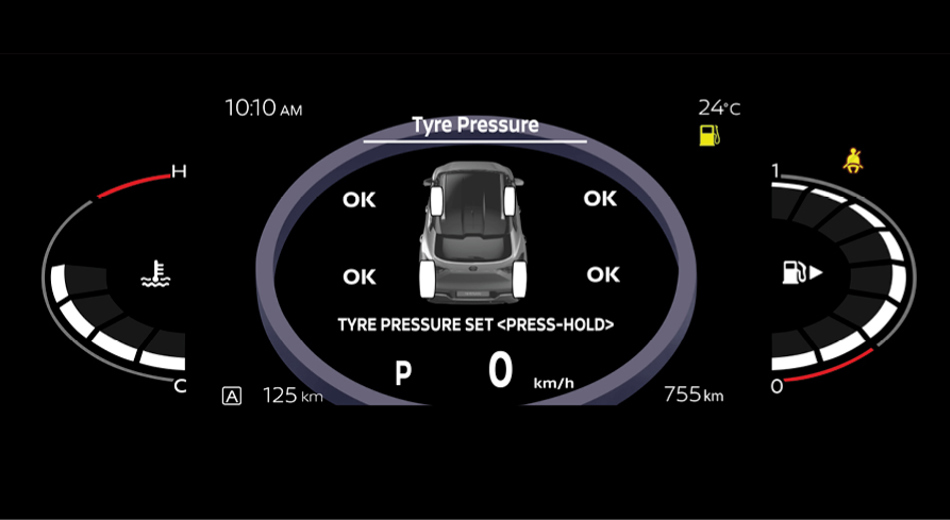 SISTEMA DE MONITORAMENTO DA PRESSÃO DOS PNEUS (TPMS) -Vehicle Feature Image