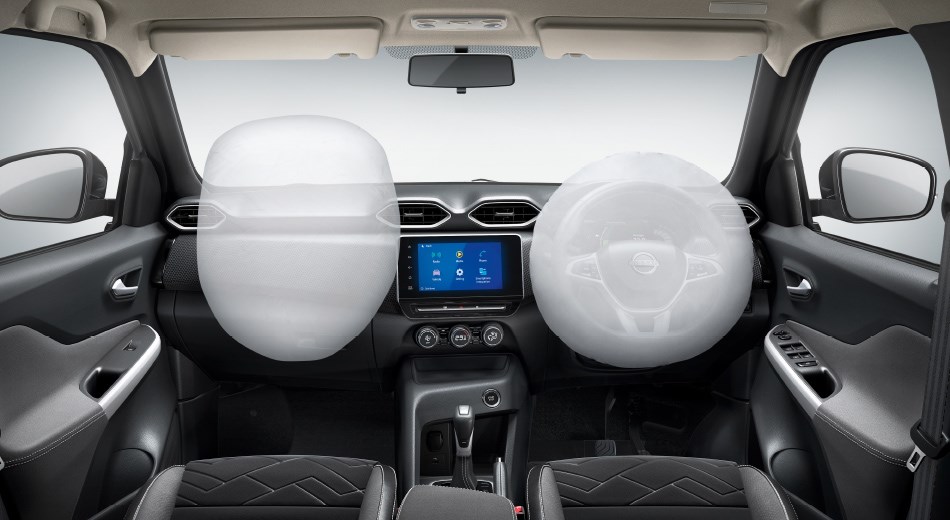 Dual Front Airbags In The All New Nissan Magnite