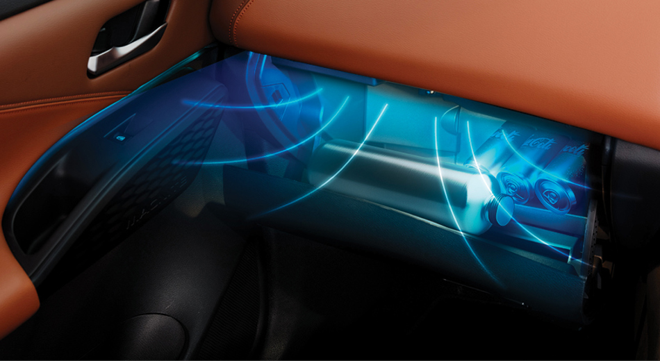 COMPARTIMENTO PARA LUVAS REFRIGERADO -Vehicle Feature Image